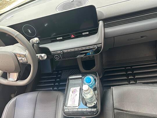 Hyundai Ioniq 5 2022-2024 (makyajsız) Uyumlu 5D Havuzlu Paspas | Eva Dolgulu Suni Deri | DeluxRider - 5