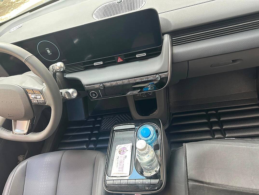 Hyundai Ioniq 5 2022-2024 (makyajsız) Uyumlu 5D Havuzlu Paspas | Eva Dolgulu Suni Deri | DeluxRider - 5